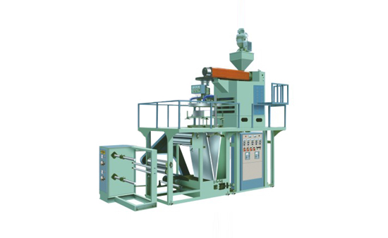 Wide type polypropylene film blowing machine