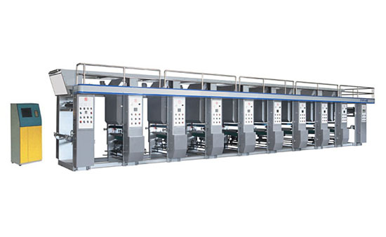 The high-speed computer gravure printing machine
